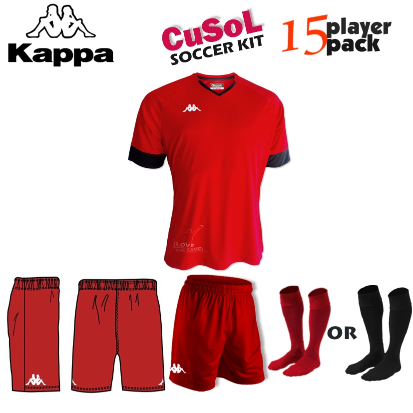 Kappa soccer kit prices online